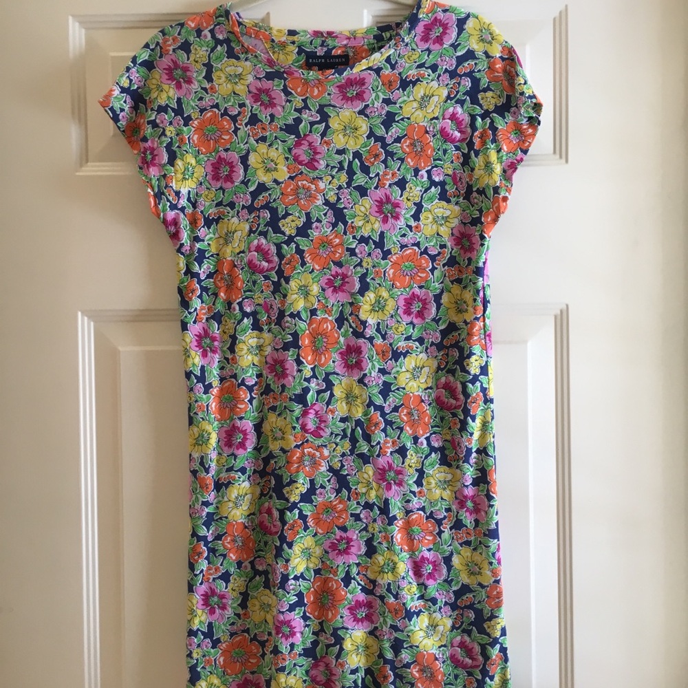 Ralph Lauren floral shift dress